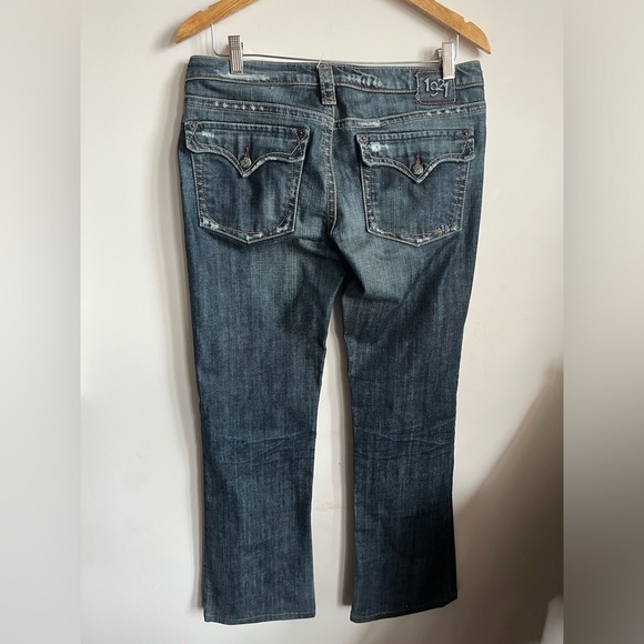 1921 Y2K Vintage Western Glove Works Jeans Size 31/34 - Picture 7 of 13